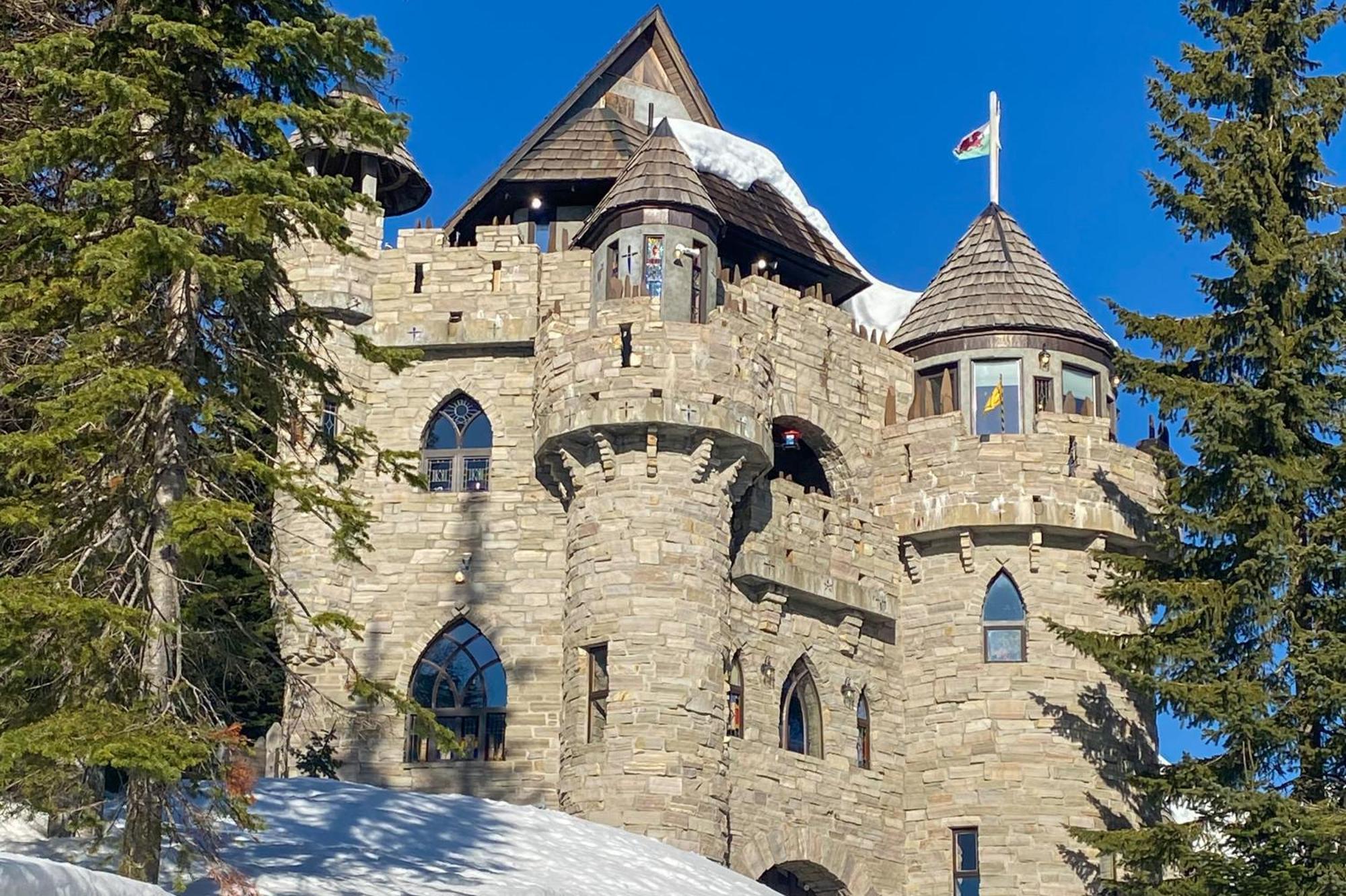 Schweitzer Castle Villa Sandpoint Ngoại thất bức ảnh