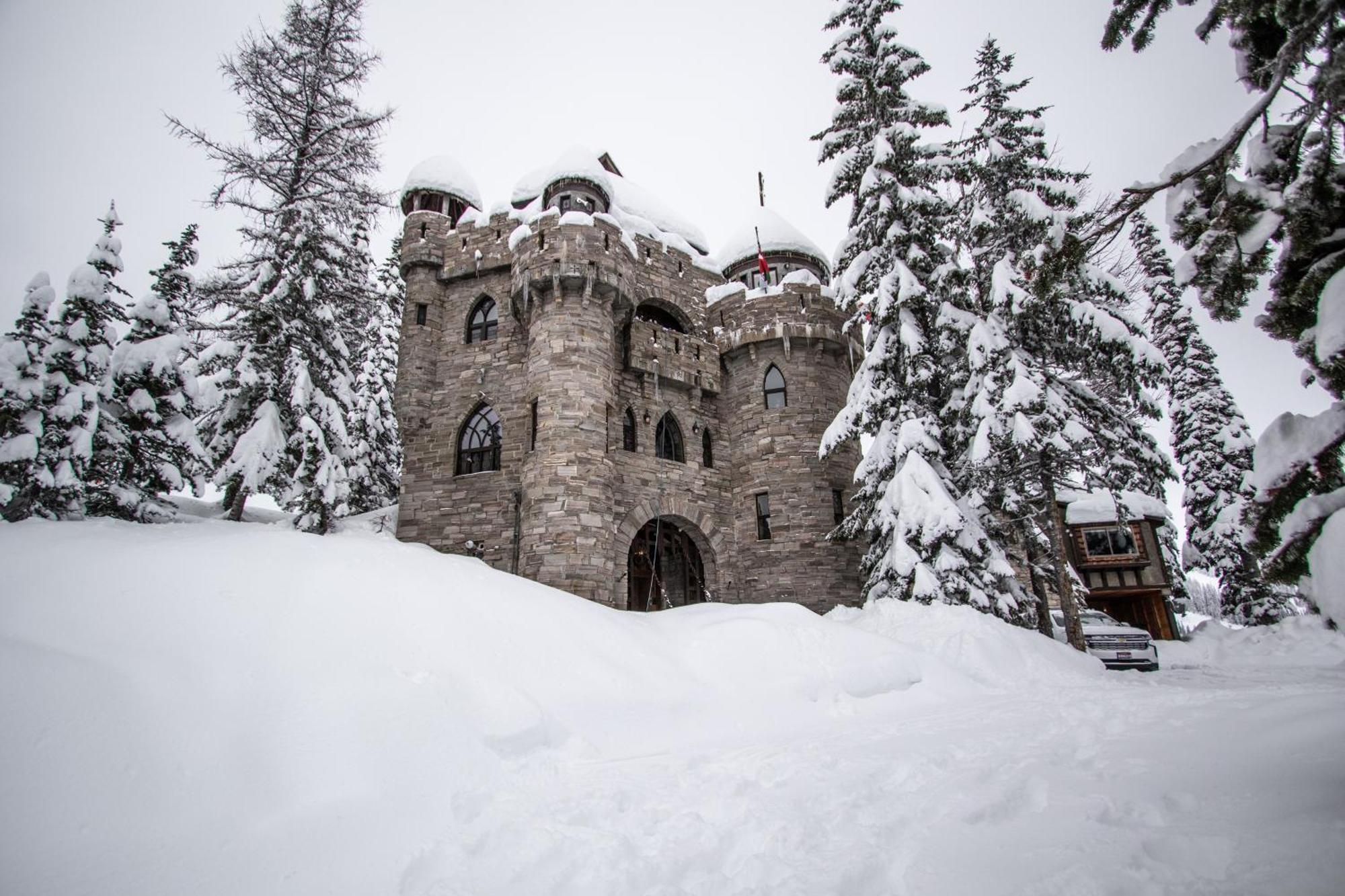 Schweitzer Castle Villa Sandpoint Ngoại thất bức ảnh