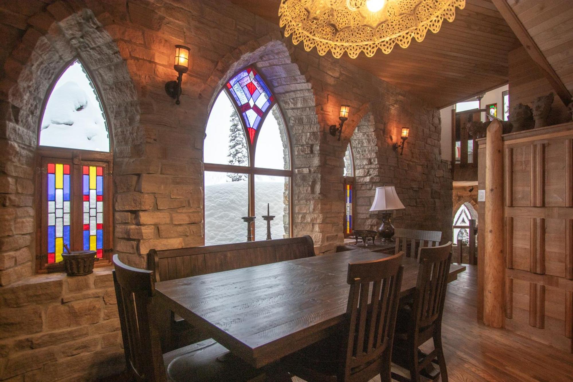 Schweitzer Castle Villa Sandpoint Ngoại thất bức ảnh