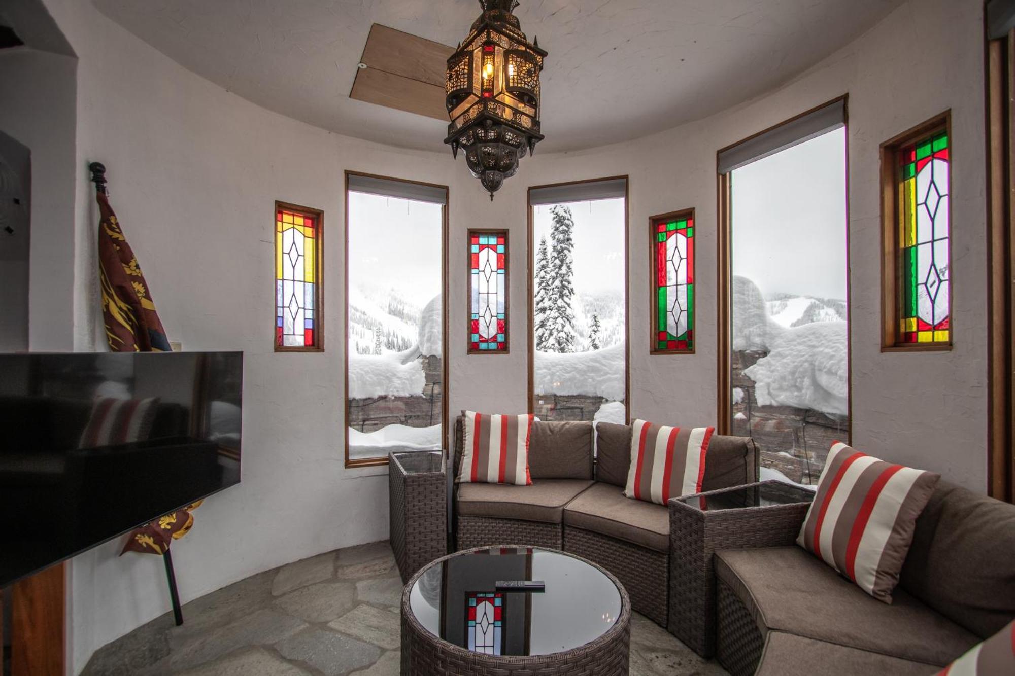 Schweitzer Castle Villa Sandpoint Ngoại thất bức ảnh